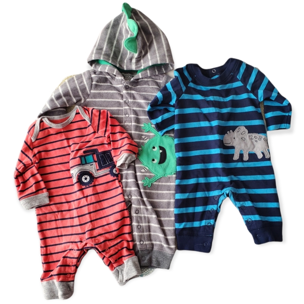 Carter's Jumpsuit Bundle size 3 months